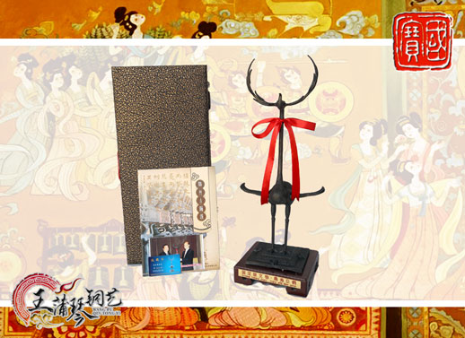 鹿鶴、鹿角立鶴、國寶級文物、隨州市標(biāo)、八藝節(jié)標(biāo)志、隨州特色禮品