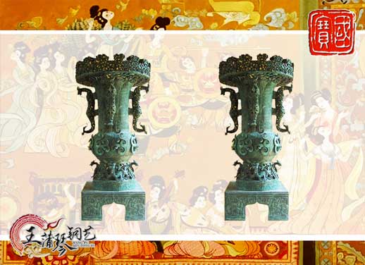 曾侯乙銅尊，武漢東湖賓館雕塑